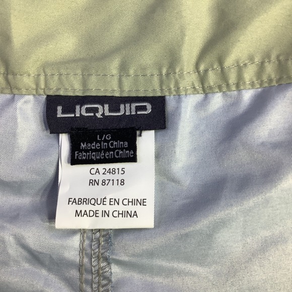 LIQUID Swim Trunks Mens Size L Beach Surf Stripes Drawstring Board Shorts NWT - Picture 4 of 12